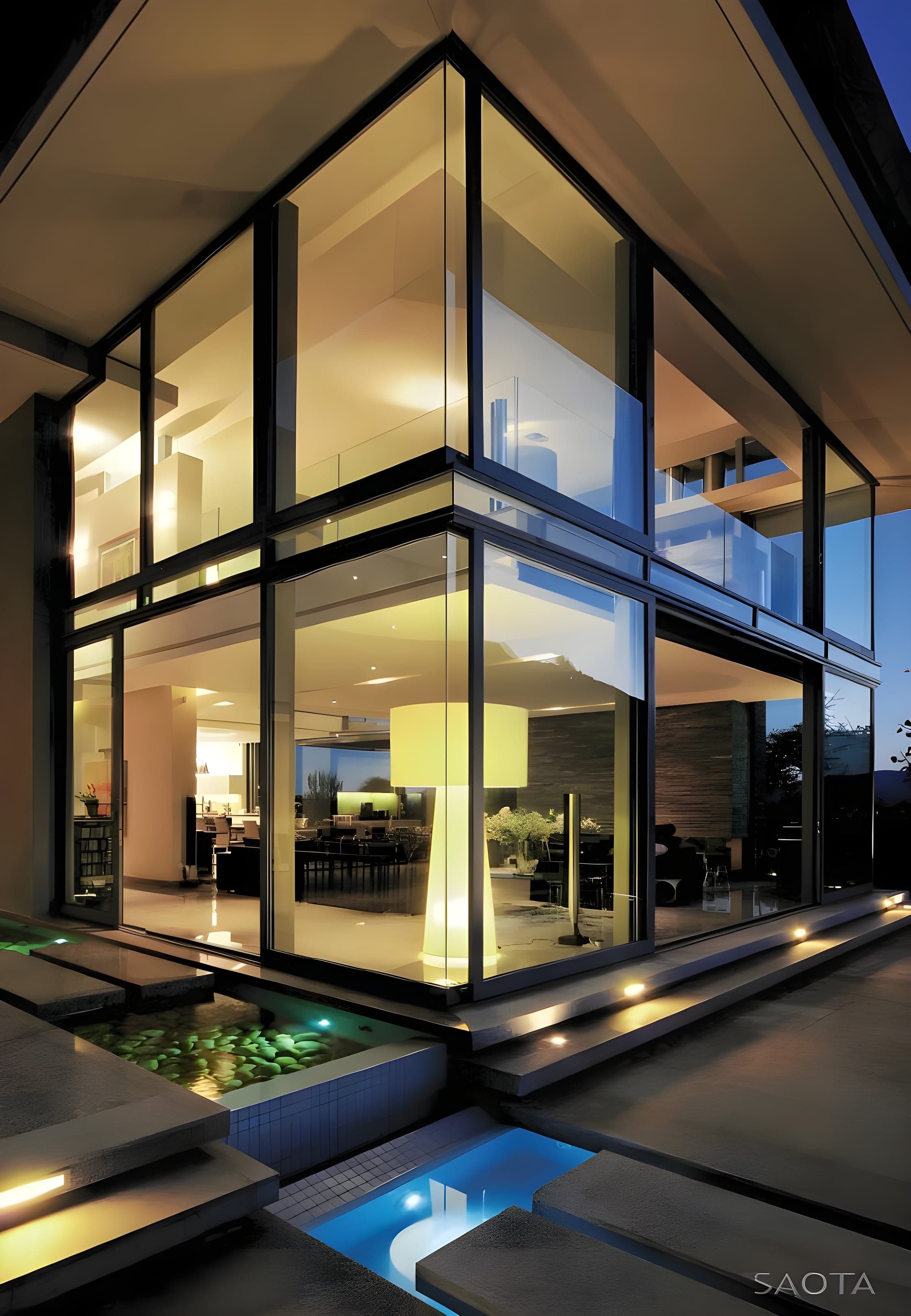 Premium aluminium glazing architecture